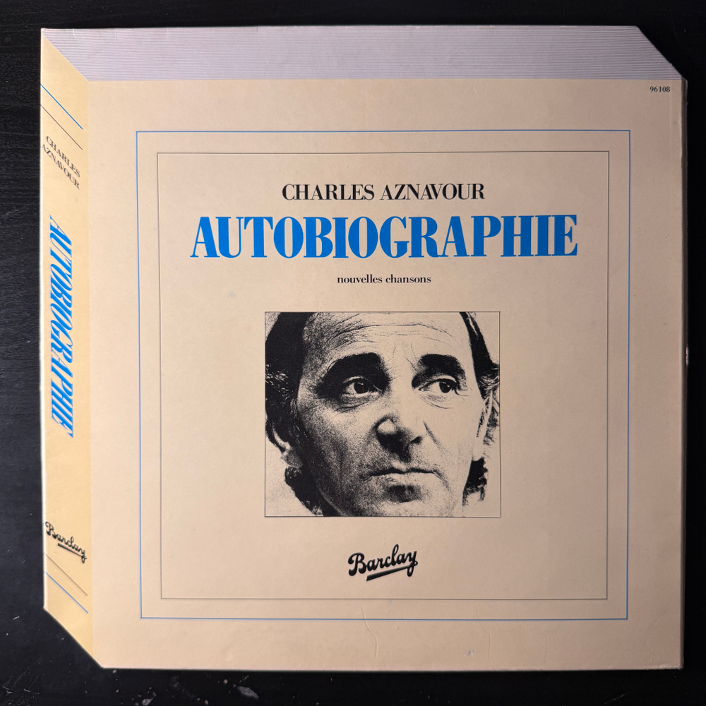 Charles Aznavour ‎– Autobiographie (Франция 1980г.)