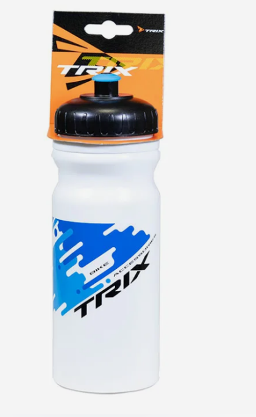 Фляга TRIX, 680 мл, LDPE, сине-черно-белая