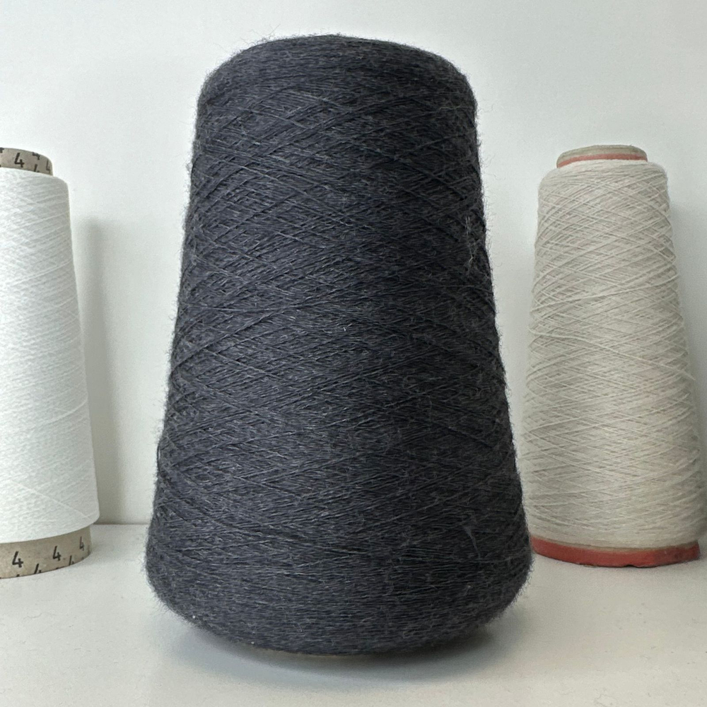 CASHWOOL - Zegna Baruffa; 100% меринос;1500м/100гр, (2/30); col. 420964; цвет: графитовый