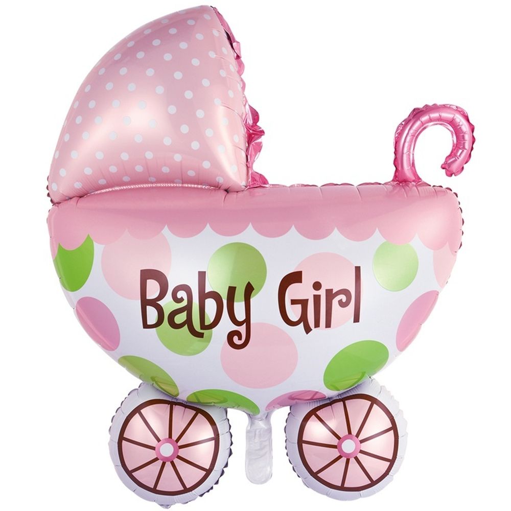 Шар Фигура "Коляска Girl"