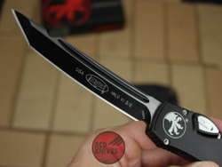 Нож Microtech Halo 6 T/E BKBK 250-1