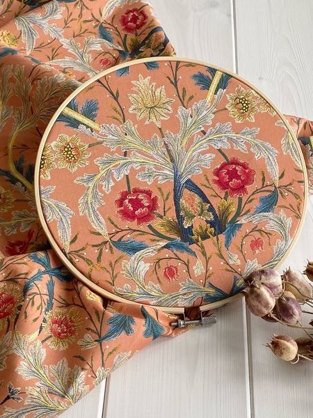 ПОЭМА В СТИЛЕ У. МОРРИСА, 100% хлопок Handmade Fabrics, отрез 85 см 6