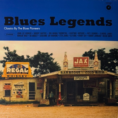 Сборник Blues Legends - Classics By The Blues Pioneers (Франция 2018г.)