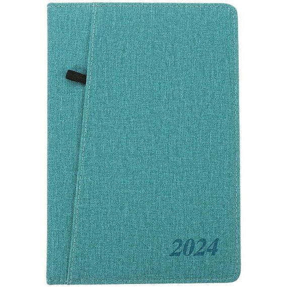 Gündəlik/Ajanda/Ежедневник/Diary Planner 2024 blue