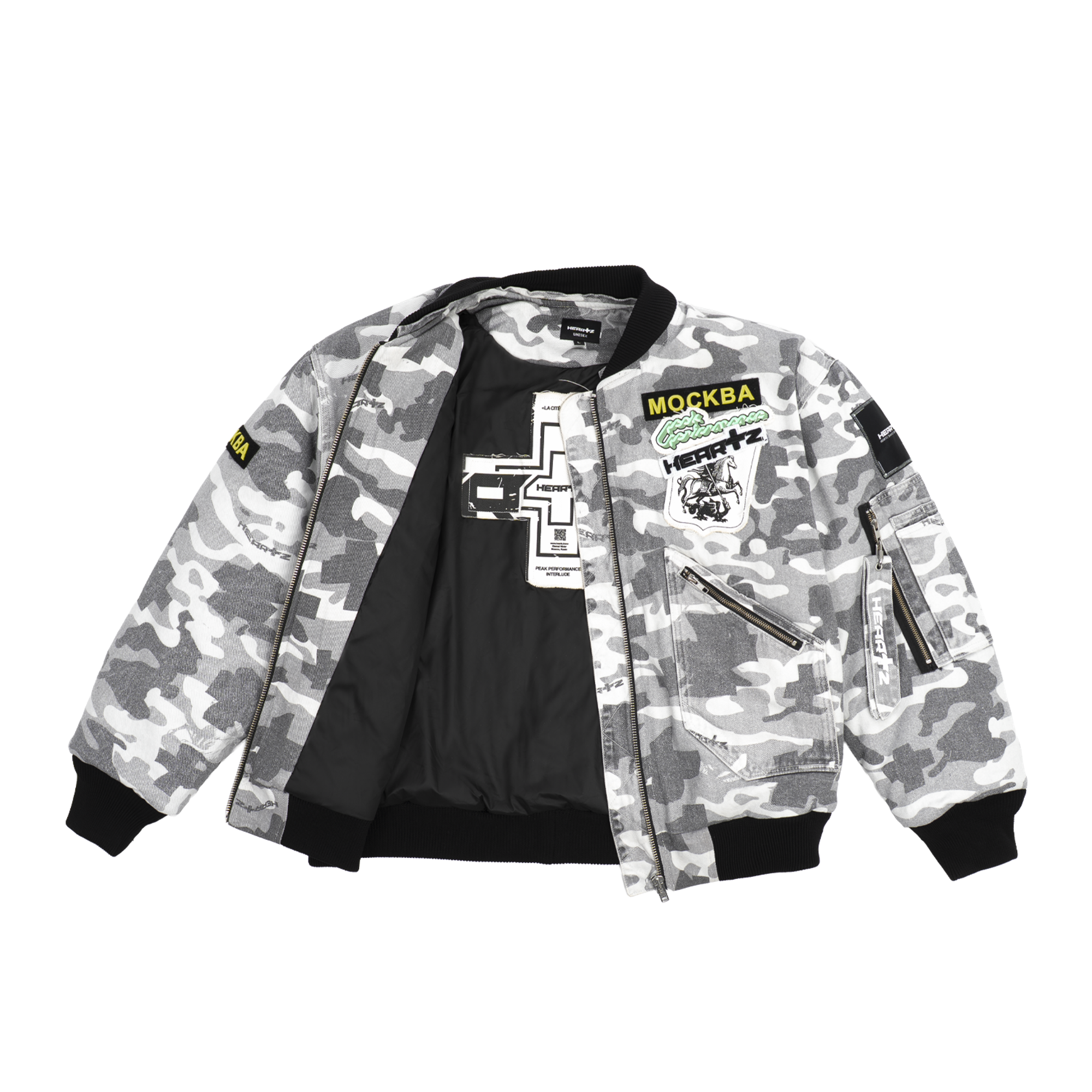 «Frostline» Denim Flight Jacket