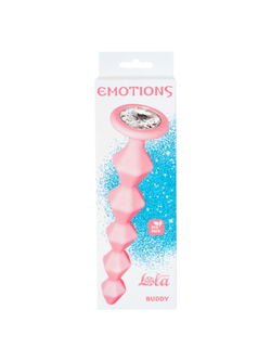 Lola games Emotions Buddy Pink - Анальная ёлочка со стразом