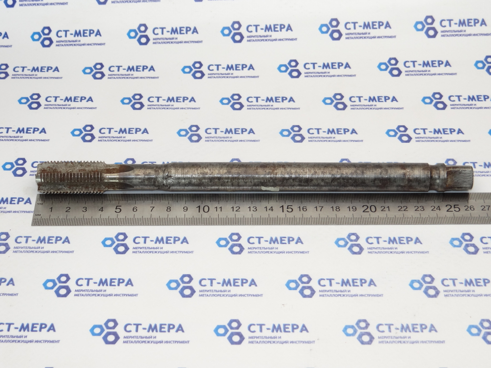 Метчик гаечный М20х2 Р18 L=260мм (самодельный)