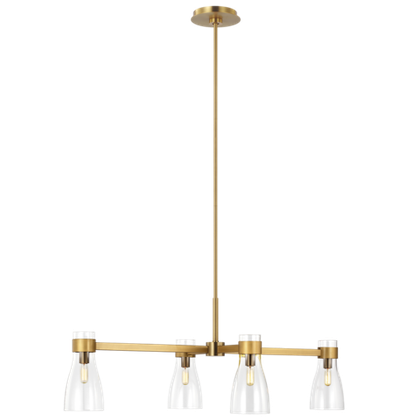 Люстра Visual Comfort Moritz Four Light Linear Chandelier