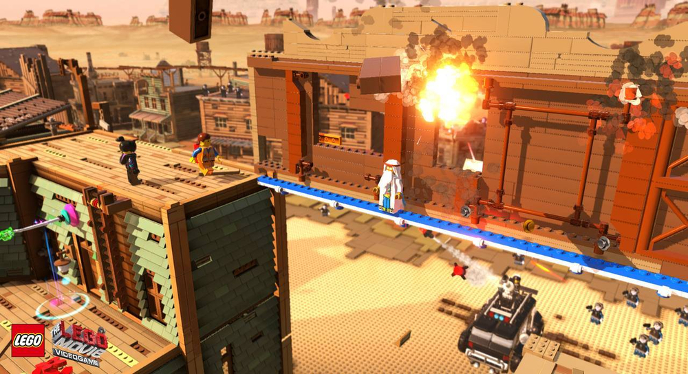 LEGO: Movie Videogame (диск для PS4, интерфейс и субтитры на русском языке)