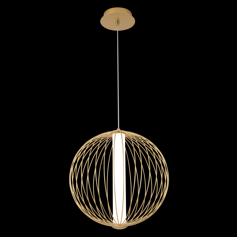 Подвесной светодиодный светильник Crystal Lux SYNC SP18W LED GOLD