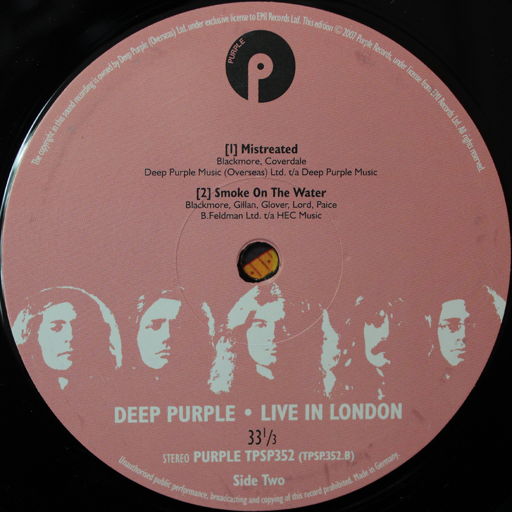 Deep Purple / Live In London (2LP)