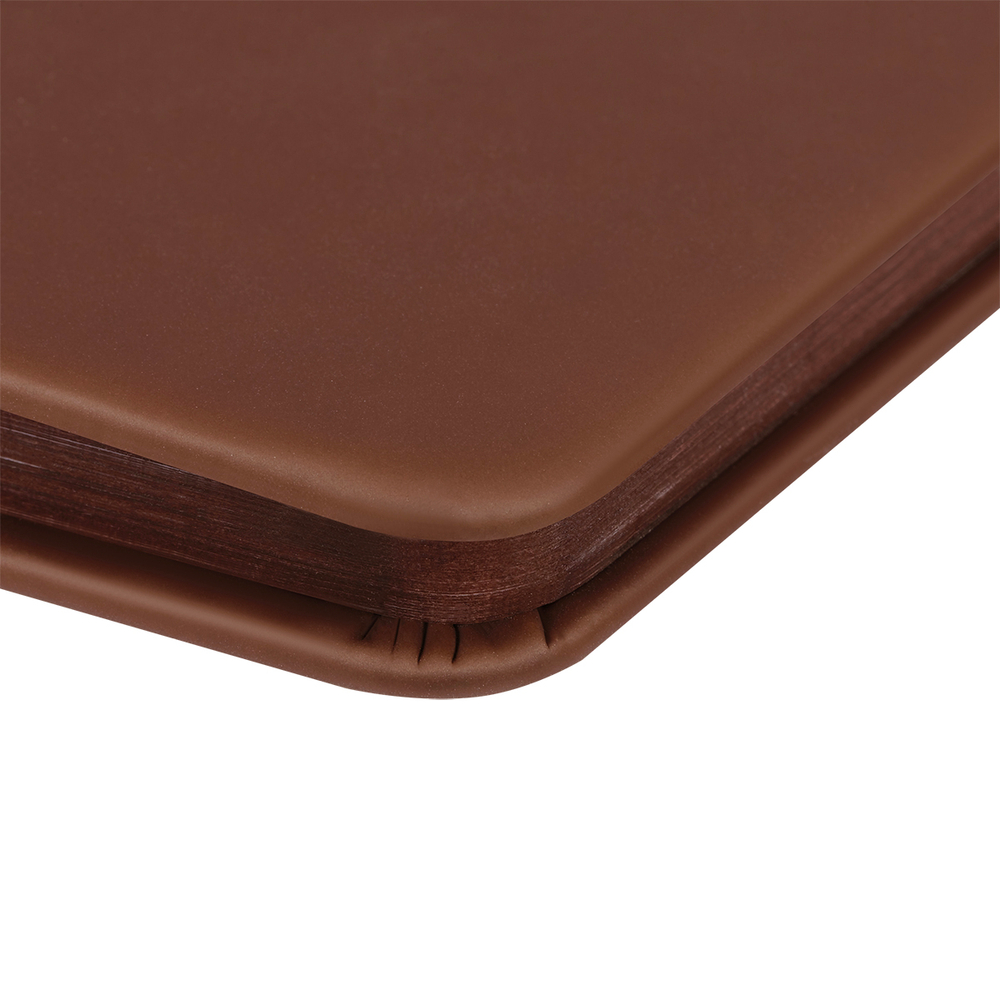 BG Еженедельник недатированный, B5, 64л., твердый переплет, кожзам, BG "Vienna.Dark brown", коричневый