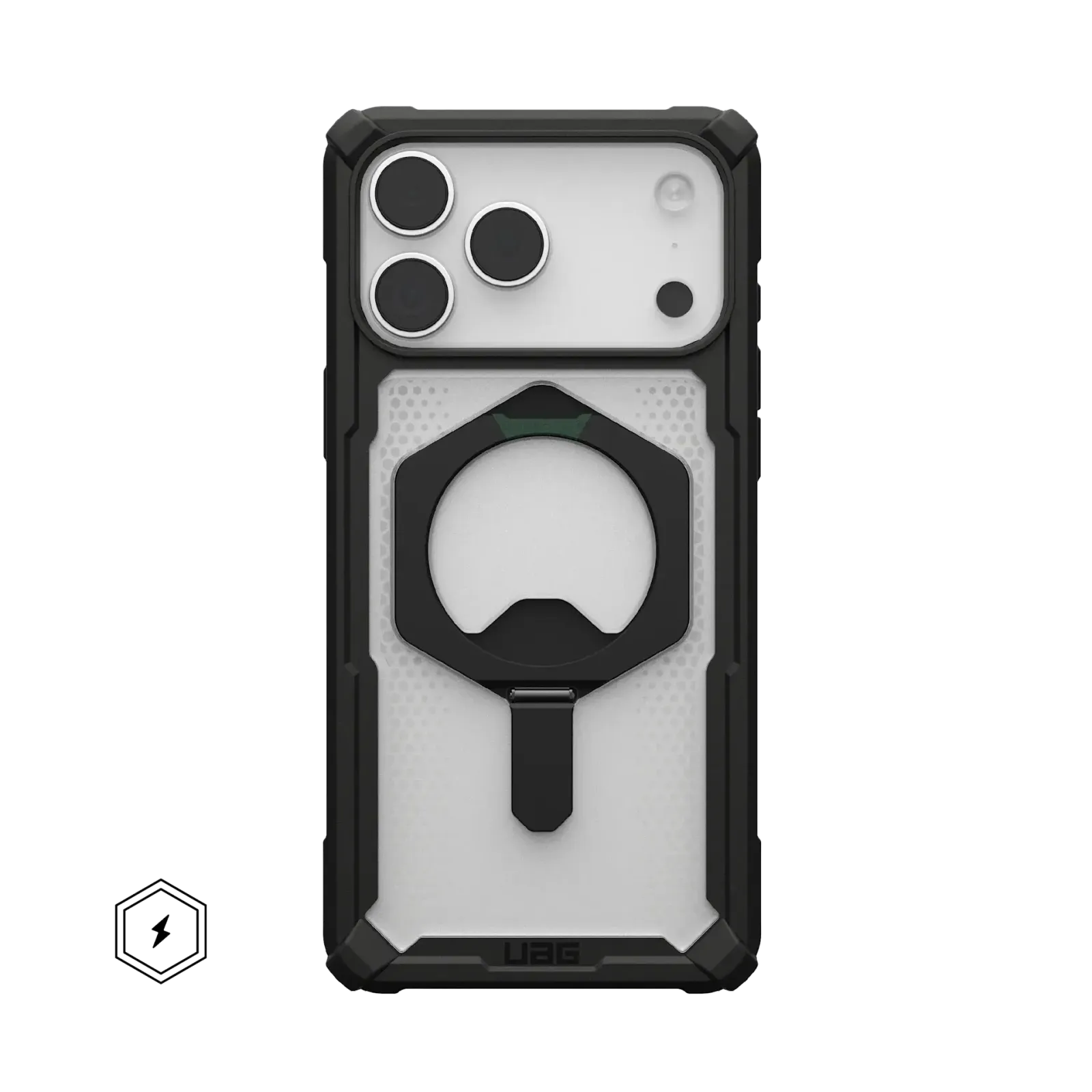 UAG Plasma XTE with MagSafe Series Case for Apple iPhone 17 Pro Max Black/Clear (Чёрный)