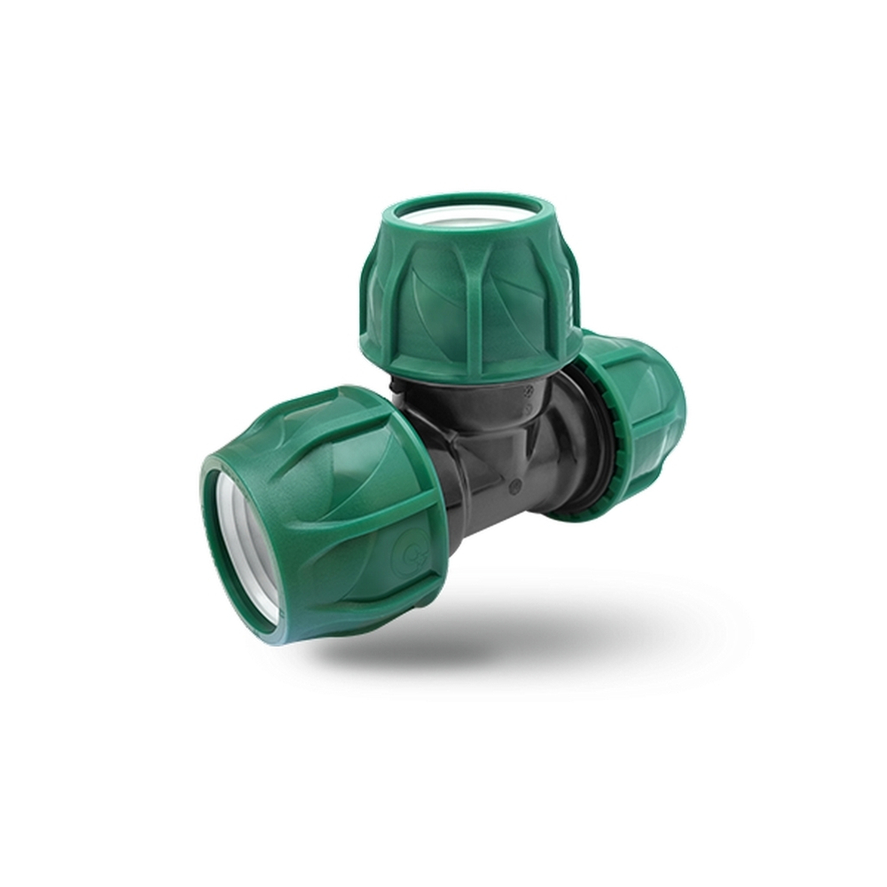 Тройник ПЭ  32х32х32 (обж.) POELSAN GREEN