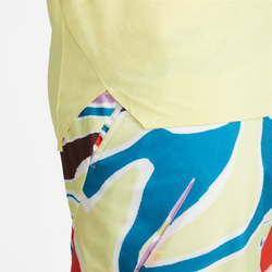 Мужское теннисное поло Nike Court Dri-Fit Adventage Slam Tennis Polo - lemon chiffon/black