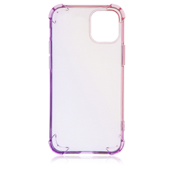 Чехол ROSCO для Apple iPhone 12 mini оптом (арт. IP12MINI-HARD-TPU-PINK-PURPLE)