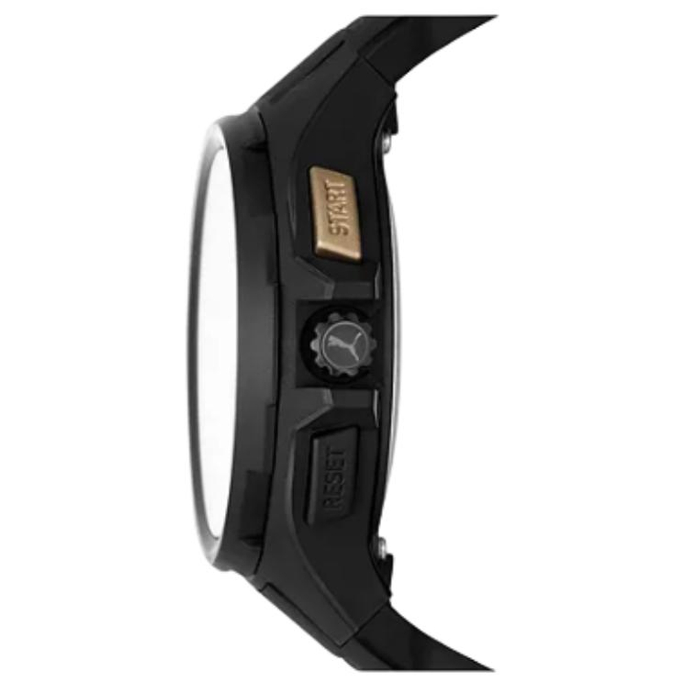 PUMA Wrist Watch Quartz Movement Resin Strap Black Dial Men"s Watches
