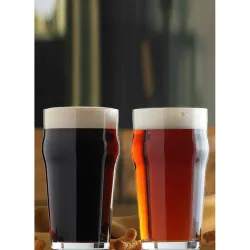 Бокал для пива 570 мл "Ноник" d 8,2 см h15,3 см Beer LAV [12]
