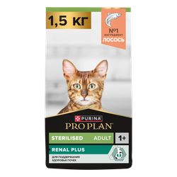 Сухой корм PURINA Pro Plan Cat Salmon для кастрированных кошек с лососем