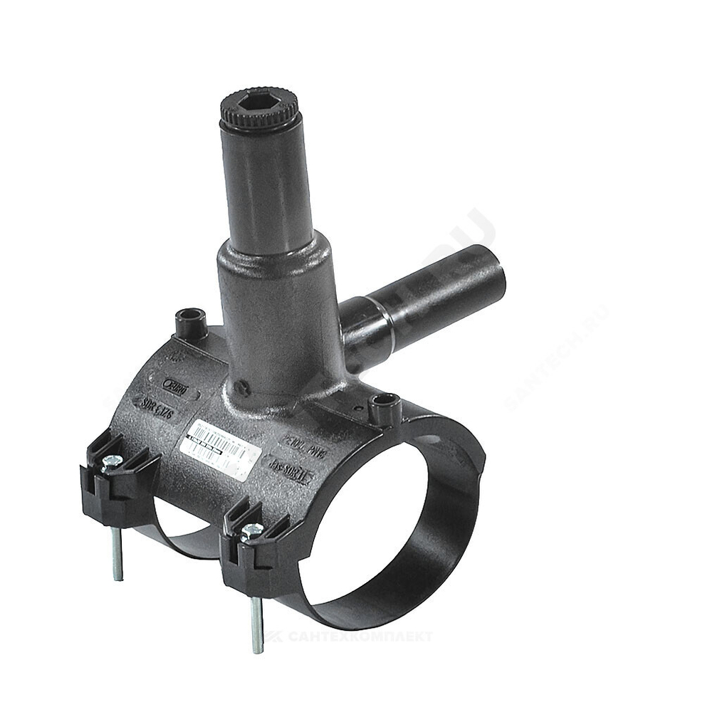 Седелка электросварная ПЭ100 Дн 160х32 Ру16 SDR11 с фрезой EUROSTANDARD 2130161632