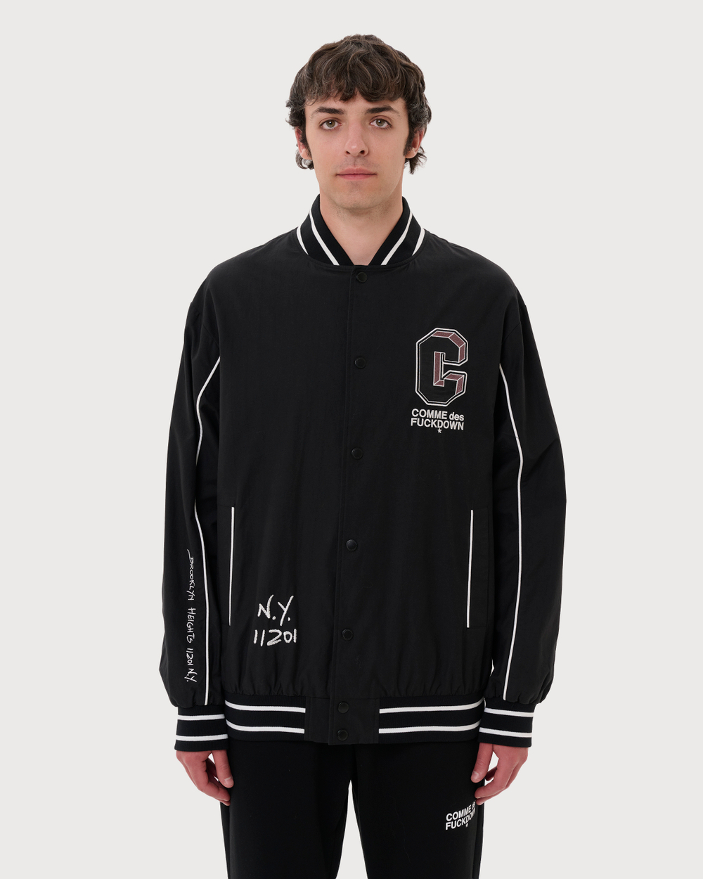 COMME DES FUCKDOWN БОМБЕР ЧЕРНЫЙ