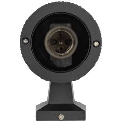 Светильник уличный настенный ЭРА «Адрия» GBW-102-BL-0200 230В 1хЕ27 IP54 вверх черный | Садово-парковые светильники