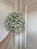 Свадебный букет из гипсофилы