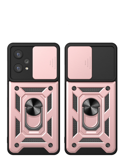 Чехол с кольцом Bumper Case для Realme 9 Pro+
