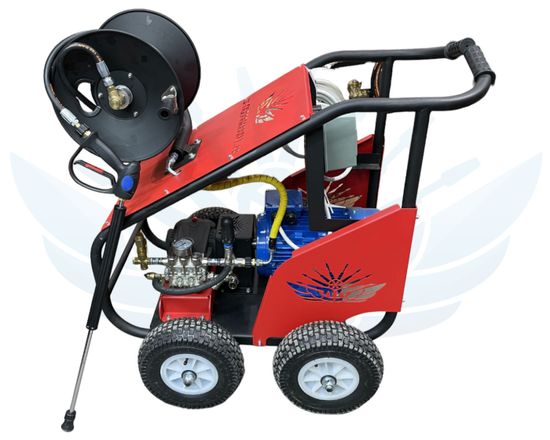 АВД GM GD 4015 40 л 150 бар 11 кВт Reel барабаном и РВД 30 m