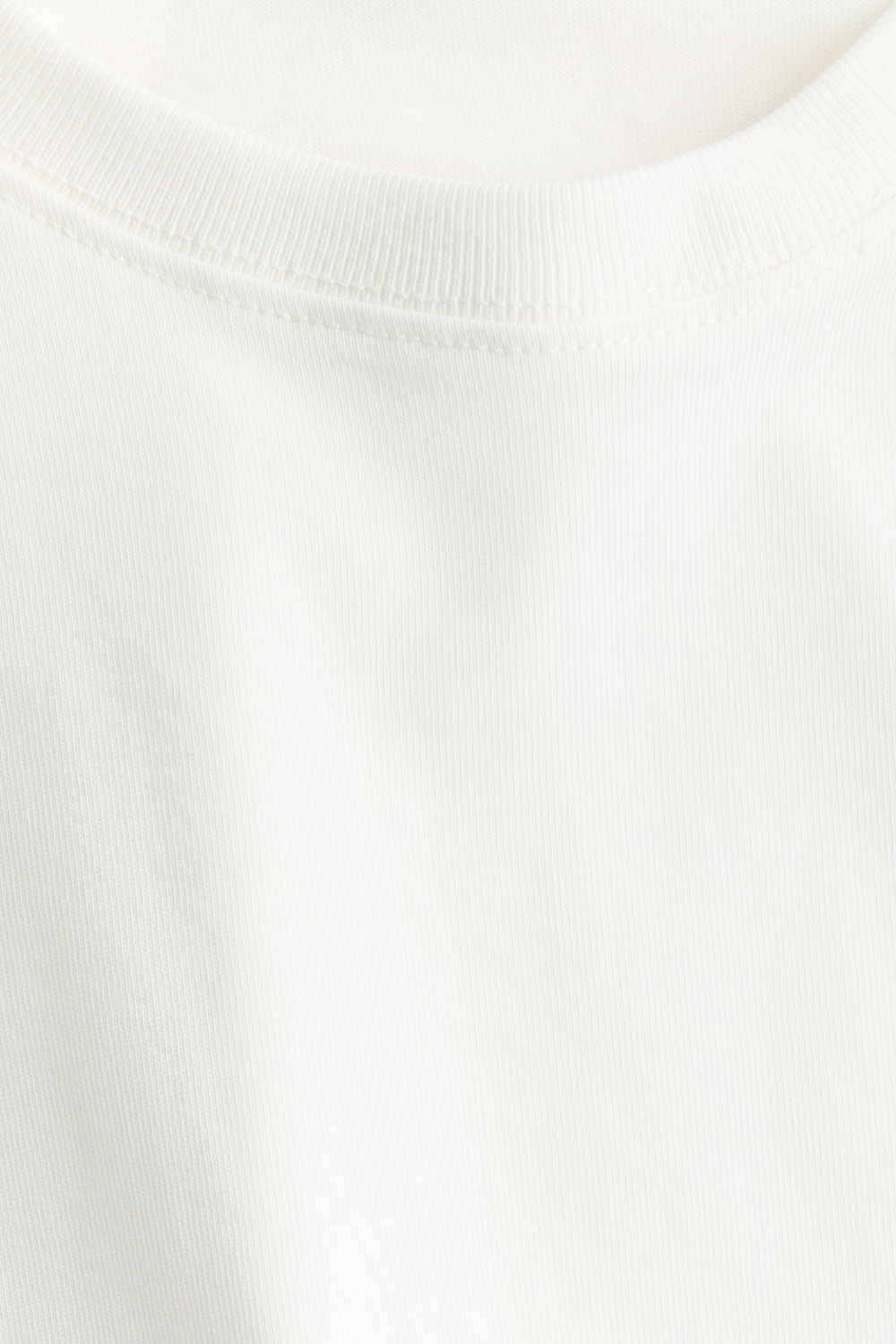 Короткая широкая футболка - H&M