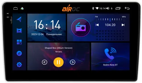 Магнитола для Hyundai H1 / Grand Starex 2007-2015 - AIROC 2K RI-2007 Android 12, Быстрая, QLed+2K, CarPlay, SIM-слот