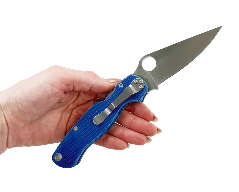 Нож складной Боец 3, D2, G10, Blue S-3