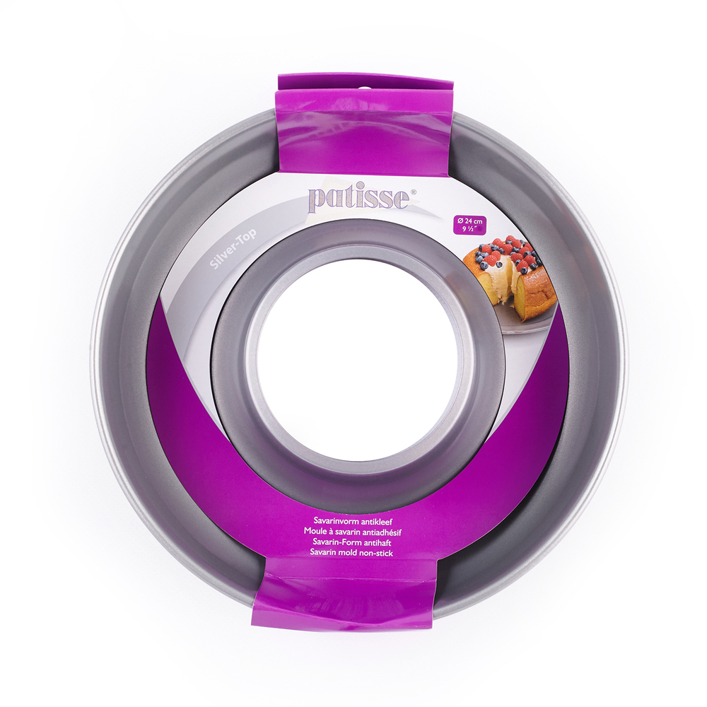 Форма для выпечки "Кугельхопф" Patisse Silver 24х5.5 см