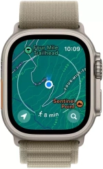 Умные часы Apple Watch Ultra 2 49 мм Titanium Case GPS + Cellular, Olive Alpine Loop S
