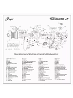 Катушка рыболовная безынерционная Advancer-LP 2510