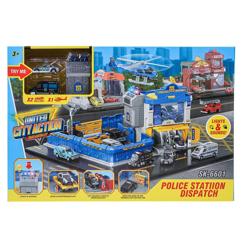 Игровой набор парковка, SK-6601