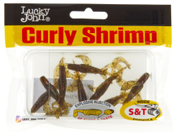 Твистеры съедоб. искусст.  LJ Pro Series Curly Shrimp 2,0in (05.00)/PA03 10шт.