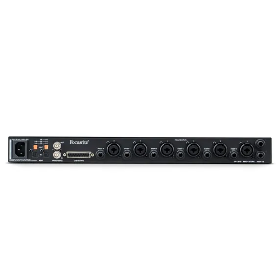 Focusrite Clarett+ OctoPre Black Red