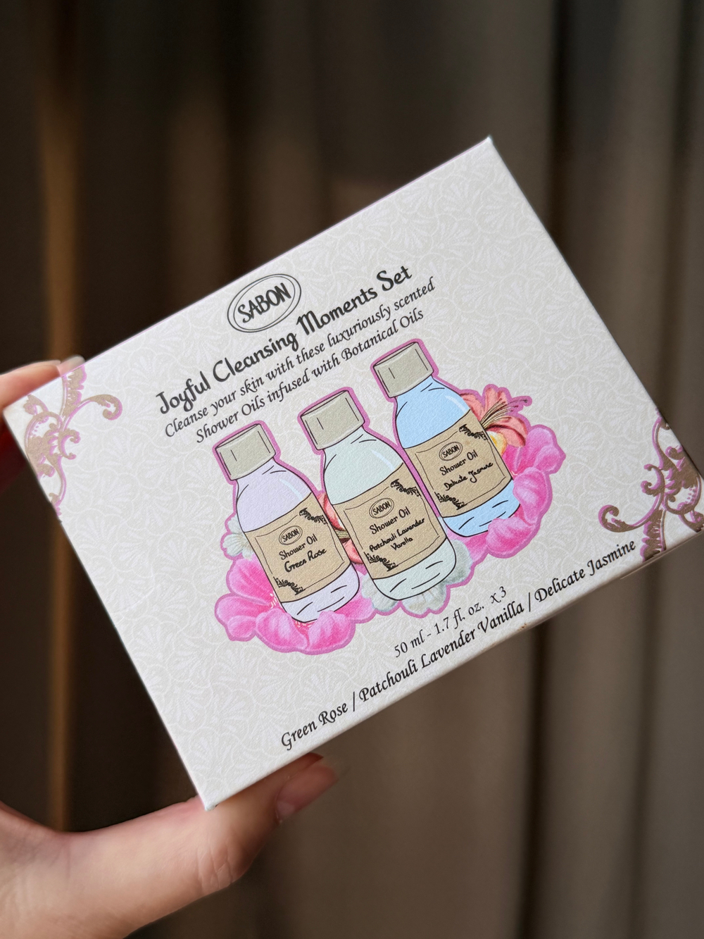 Набор масел для душа Sabon