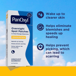 PanOxyl, ночные патчи для точечного применения, 40 патчей
