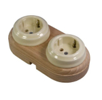 Рамка 2-местная Ideal, Retrika RD1-02020 / Сосна