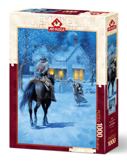 Пазл Art Puzzle, "Возвращение домой", арт.5225, 1000 деталей, репродукция, от 12 лет