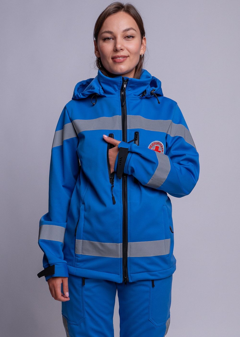 Костюм демисезонный женский Скорая помощь MedicLine SOFTSHELL