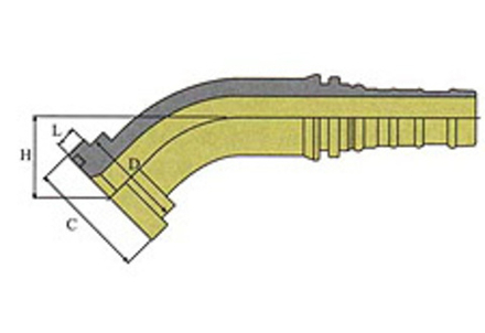 Фитинг DN 25 SFS 3/4 41.3 (45) Interlock POWERMASTER