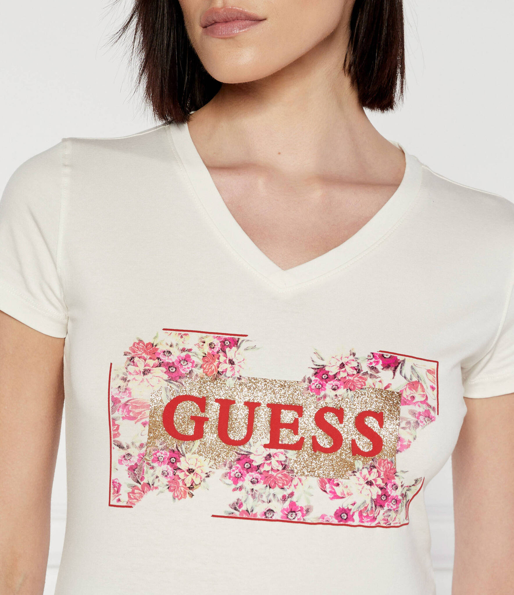 Футболка GUESS - экрю(W4GI23 J1314)