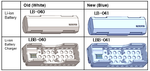 Аккумуляторная батарея Li-ion Battery 3.7V 1300mAh LB-041