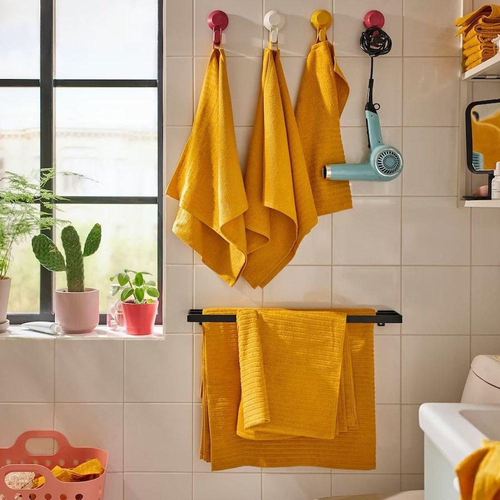 Полотенце для рук, VAGSJON IKEA золотисто-желтое, 40x70 см 1 шт ( Из Финляндии)