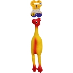 Игрушка - кричалка для собак «Петушок», 28*6*5.5см (лейбл)