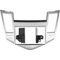 Рамка переходная Incar RCV-N08S Chevrolet Cruze -12 2din Silver