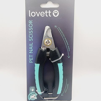Когтерезка Lovett для кошек и собак мелких пород с ограничителем